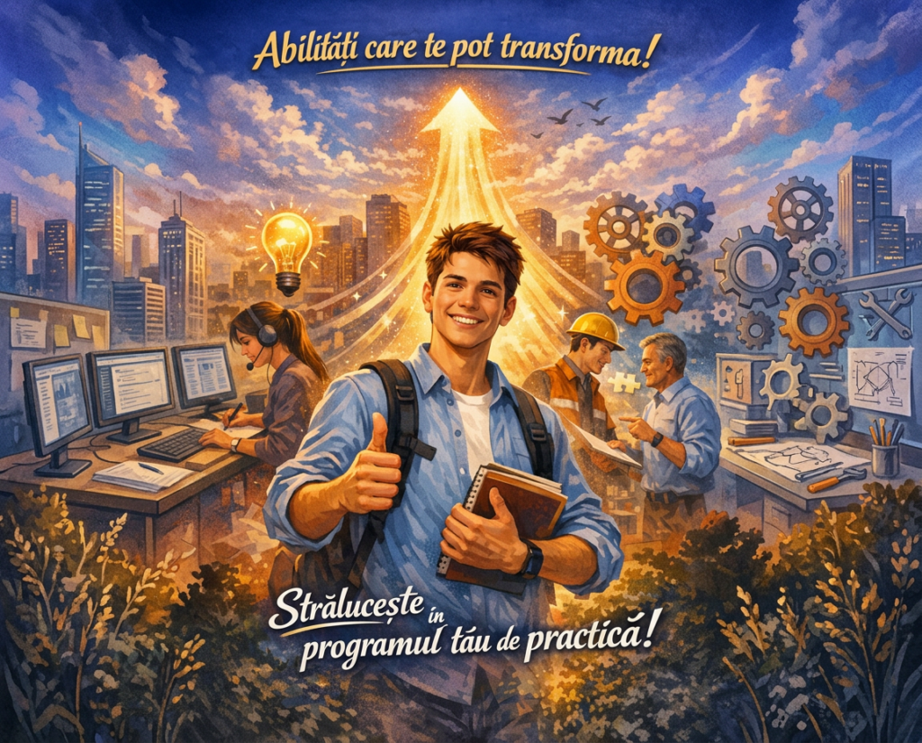 Abilități care te pot transforma: cum să strălucești în programul tău de practică